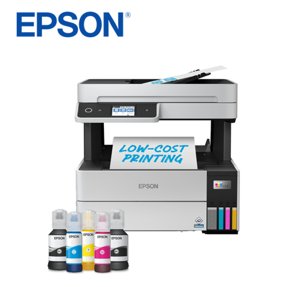 EPSON EcoTank A4 Multifunction Print Scan Copy Wi Fi Inkjet Ink Tank